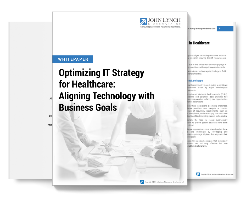 Optimizing IT Strategy for Healthcare: Aligning Technology with Business Goals Whitepaper